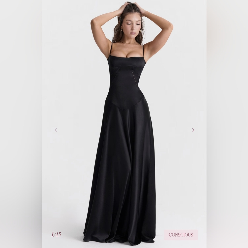 Elegant Black Evening Gown
